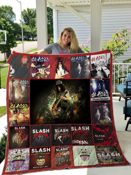 Slash Quilt Blanket Quilt B23