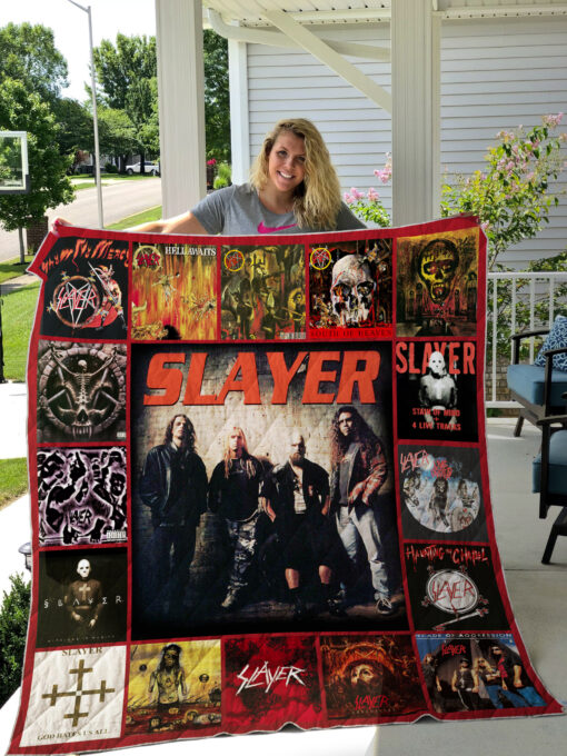 Slayer Lover Blanket Quilt TN