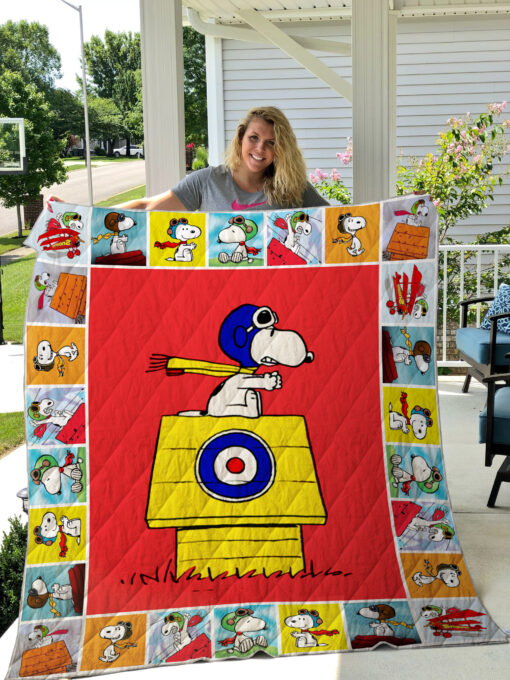 Snoopy Lover Quilt  Blanket Quilt Rze2