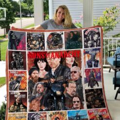Sons Of Anarchy Show Blanket Quilt B20