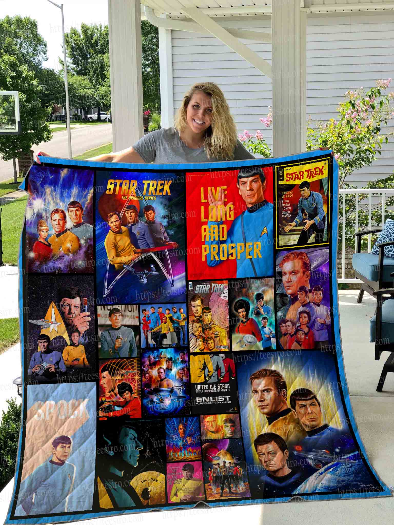 Star Trek Blanket Quilt B22