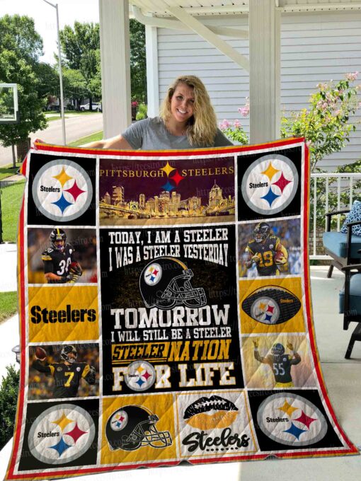 Pittsburgh Steelers Steelers Quilt Blanket Rze2