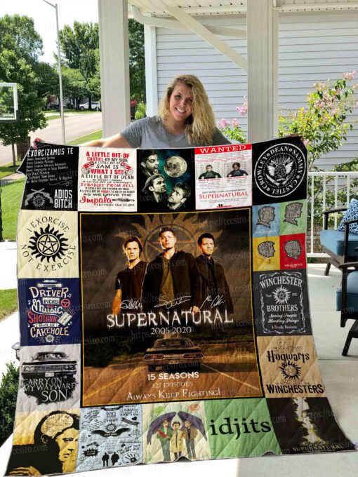Supernatural  Blanket Quilt TN