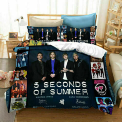 5 Seconds Of Summer Bedding Set Rze1