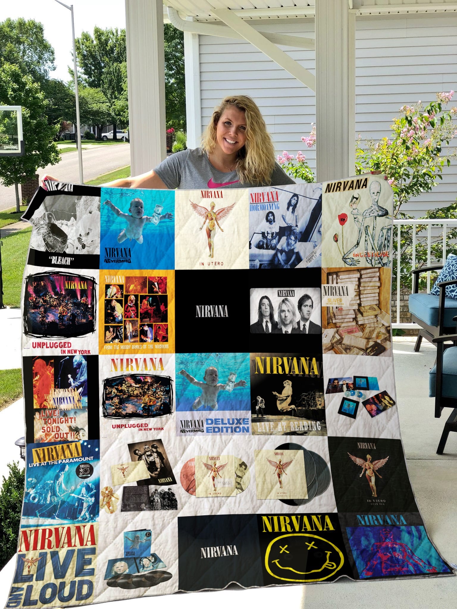 Nirvana Quilt Blanket Rze1