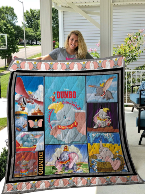 Disney's Dumbo 6 Blanket Quilt M08