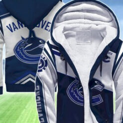 Vancouver Canucks 0a Fleece Jacket Rze1