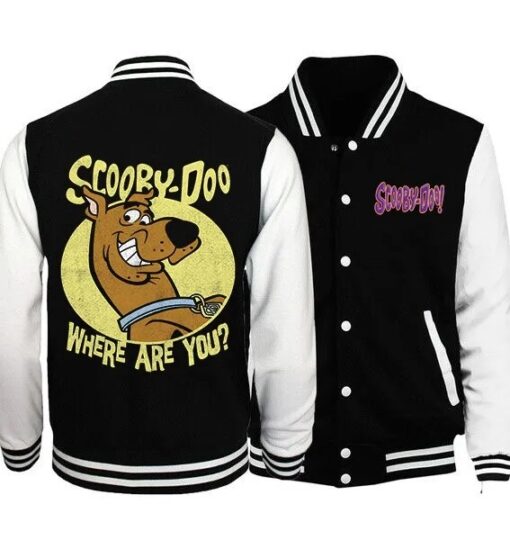 Scooby-Doo Baseball Jacket Rze1