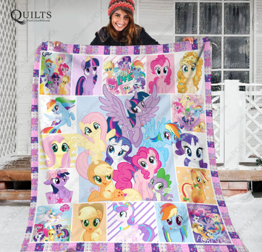 My Little Pony 2 Blanket Quilt M08
