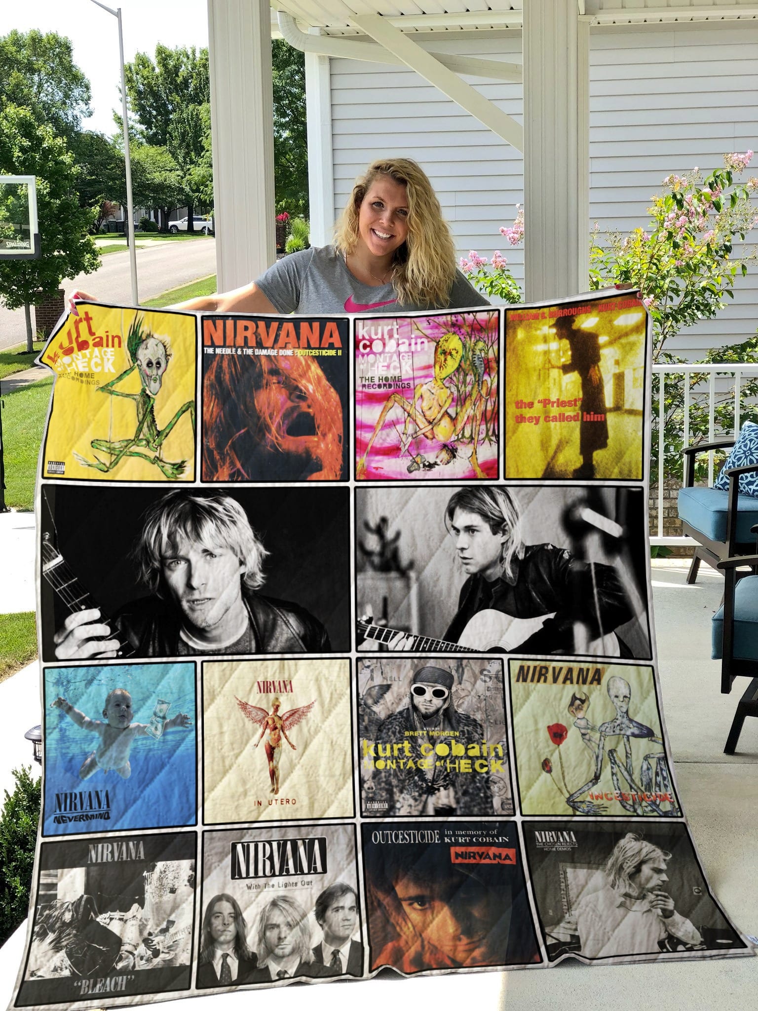 Nirvana 1 Quilt Blanket Rze1