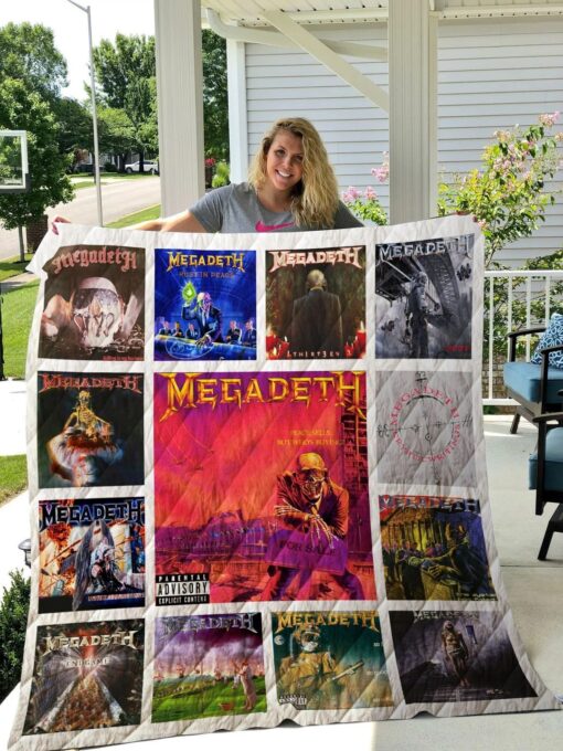 Megadeth 1 Blanket Quilt Rze1