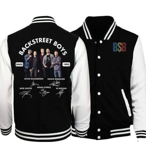 Backstreet Boys Baseball Jacket Rze1