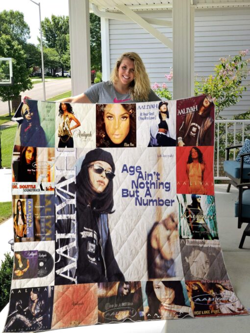 Aaliyah 1 Quilt Blanket Rze1