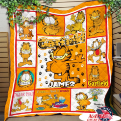 Garfield Love g4 Blanket Quilt Rze1