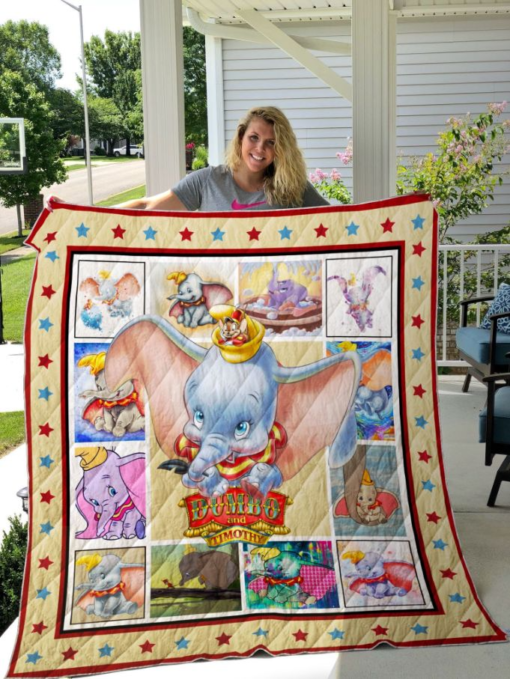 Disney's Dumbo 1 Blanket Quilt M08