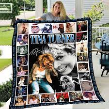 Tina Turner 2 Blanket Quilt Rze1