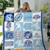 Tar Heels Quilt Blanket Quilt Rze2