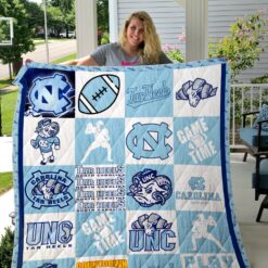 Tar Heels Quilt Blanket Quilt Rze2