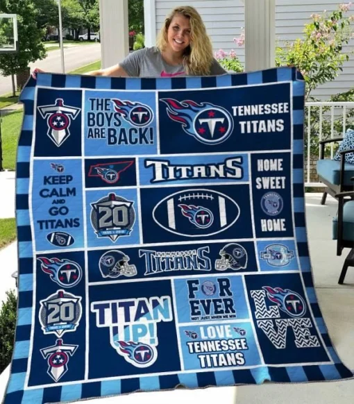Tennessee titans Blanket Quilt TN
