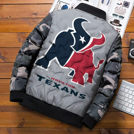 Houston Texans Heavy Weight Jacket B23 - Image 2