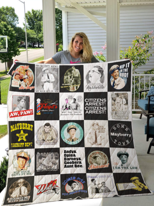 The Andy Griffith Show Lover Blanket Quilt TH21