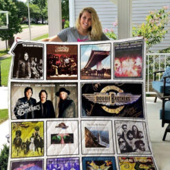 The Doobie Brothers 3 Blanket Quilt Rze1