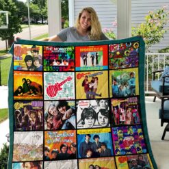 The Monkees 3 Blanket Quilt Rze1