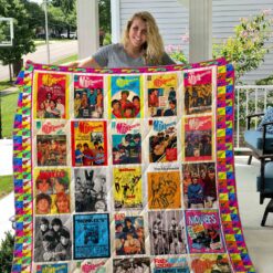 The Monkees 4 Blanket Quilt Rze1