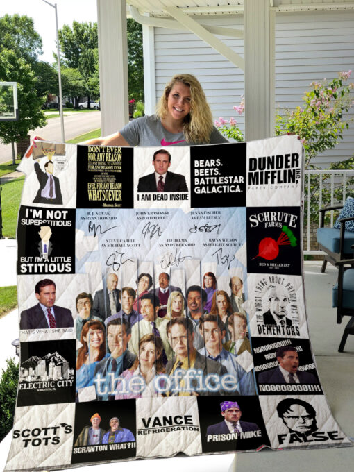 The Office Lover Blanket Quilt TN