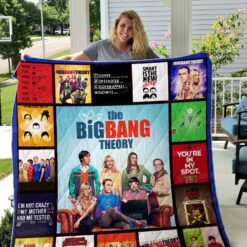 The Big Bang Theory show Blanket Quilt Rze2