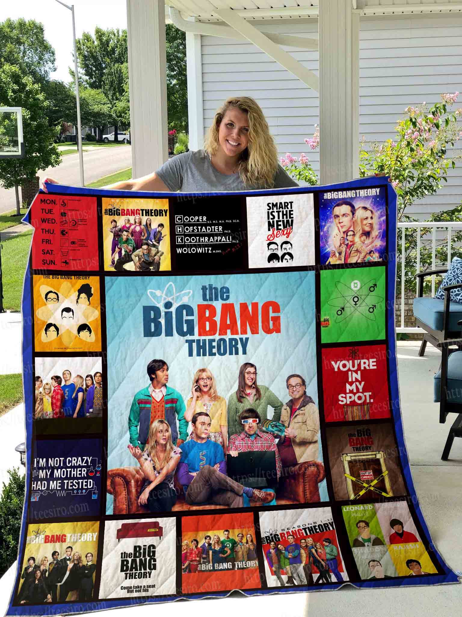 The Big Bang Theory show Blanket Quilt Rze2
