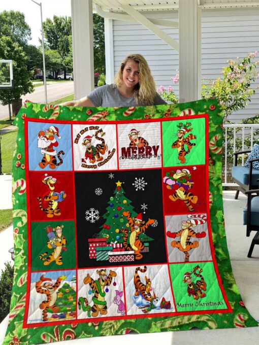Winnie The Pooh Tigger Blanket Quilt Rze2