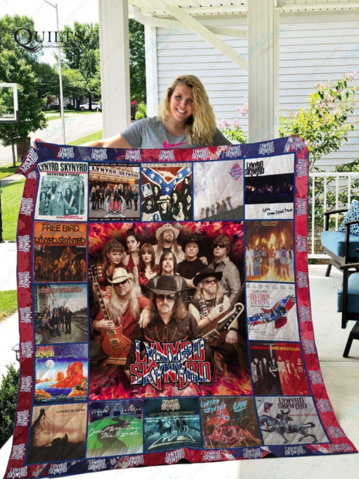 Lynyrd Skynyrd 5 Quilt Blanket Quilt B23