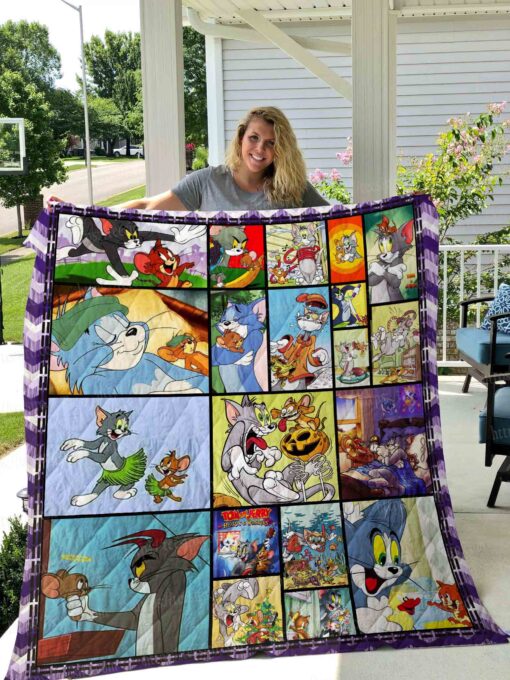 Tom and Jerry 3 Blanket Quilt MIH08