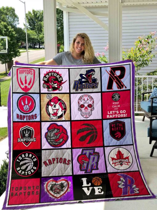 Toronto Raptors Blanket Quilt B23