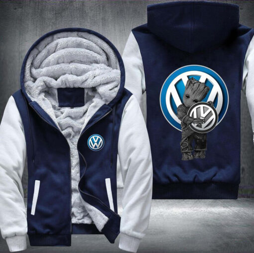 Volkswagen Blue Fleece Jacket B22
