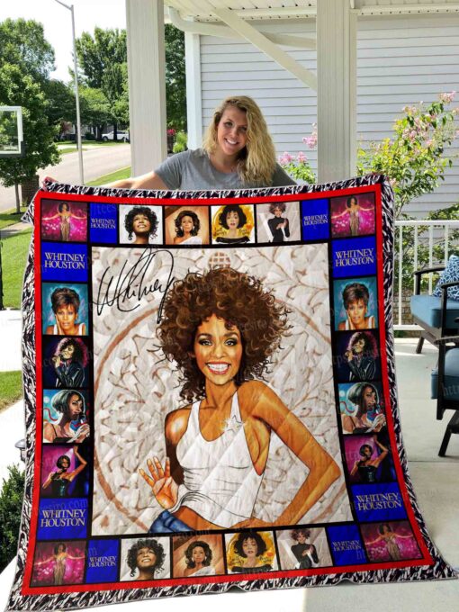 Whitney Houston 2 Quilt Blanket MIH08