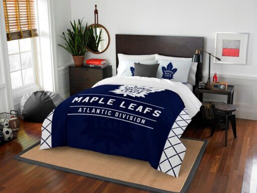 Toronto Maple Leafs Bedding Set Rze1