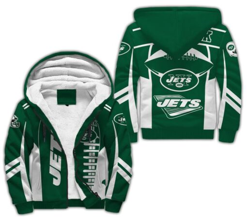 New York Jets a00 Fleece Jacket Rze1