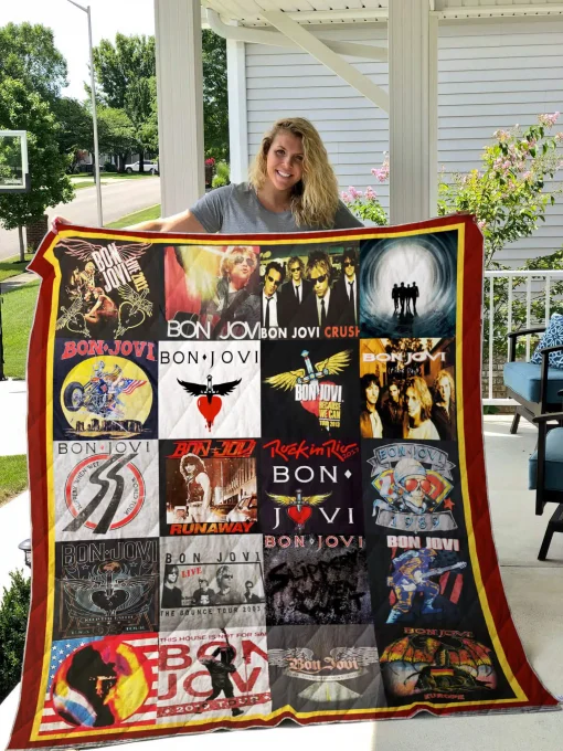 Bon Jovi 2 Blanket Quilt B20