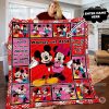 Mickey and Minnie  Blanket Quilt 04 B23