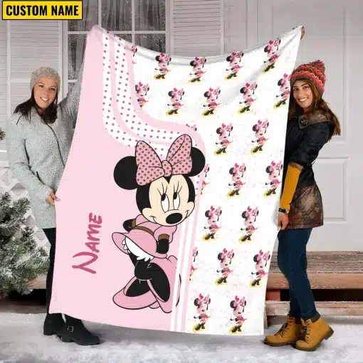 Mickey and Minnie  Blanket Quilt 01 B19