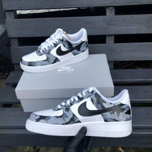 Grey Camouflage Custom Air Force XXX B20 - Image 2