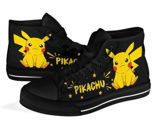 Pikachu Sneakers High Top Shoes MIH08 - Image 2