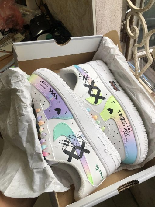 Print stream CS Air Force 1 Shoes B20 - Image 3