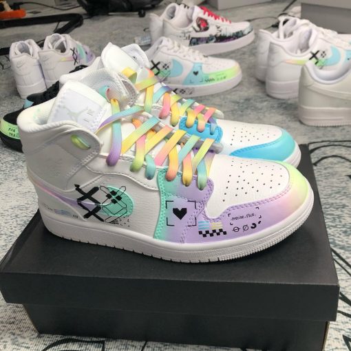 Print stream CS Air Force 1 Shoes B20 - Image 2