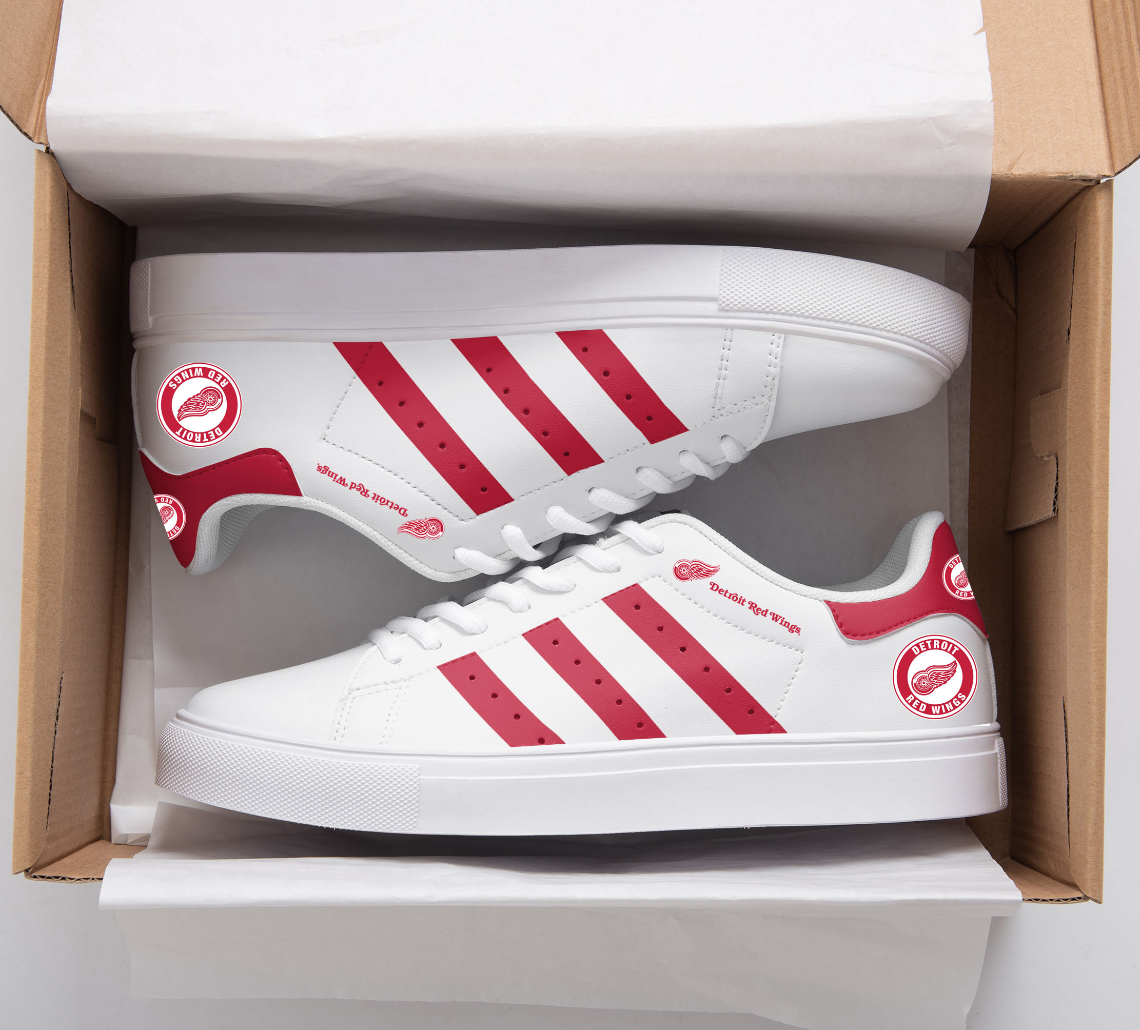 Detroit Red Wings Stan Smith Shoes B23