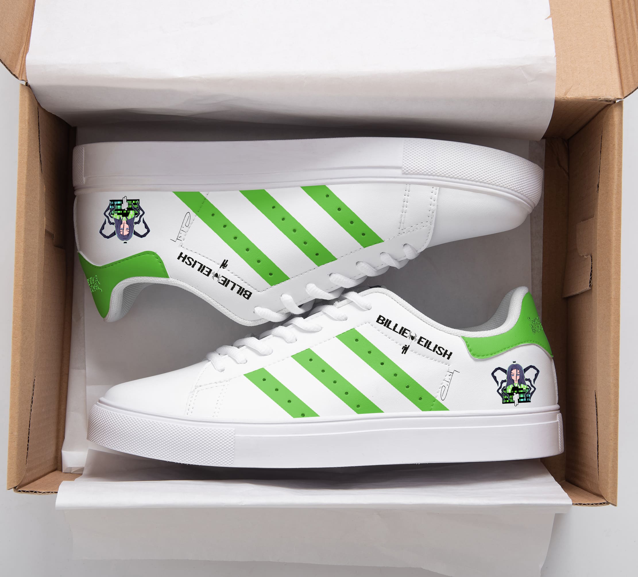 Billie Eilish Stan Smith Shoes B23