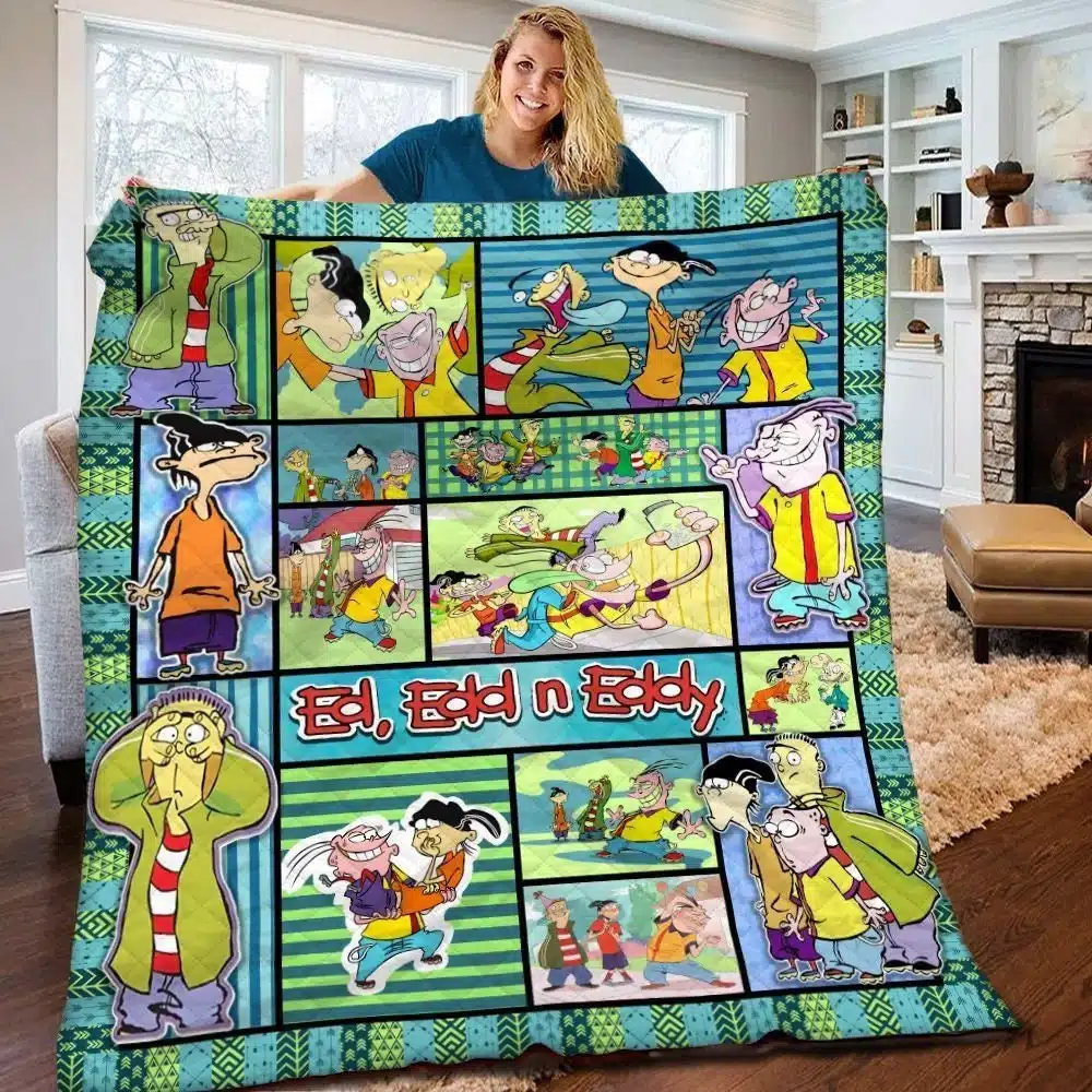 Ed Edd n Eddy Quilt Blanket B21