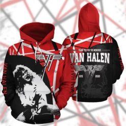 Van Halen Hoodie Zip Hoodie 3D B23